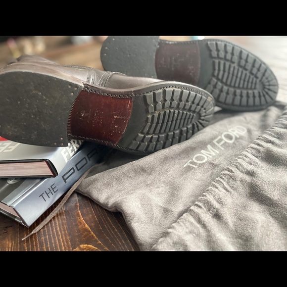 Auth Tom Ford Leather Boots - Picture 2 of 13